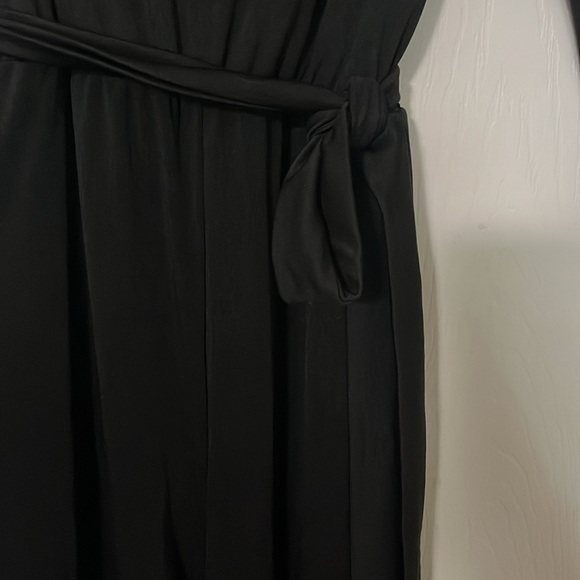 Black jumpsuit with tie - Picture 6 of 8